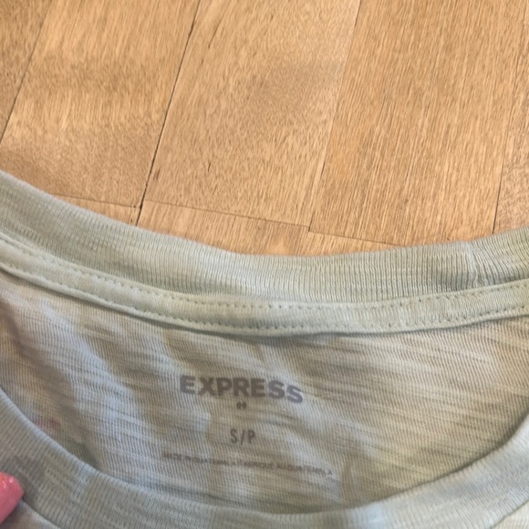 Express Blue Short Sleeve Tees - Picture 4 of 5